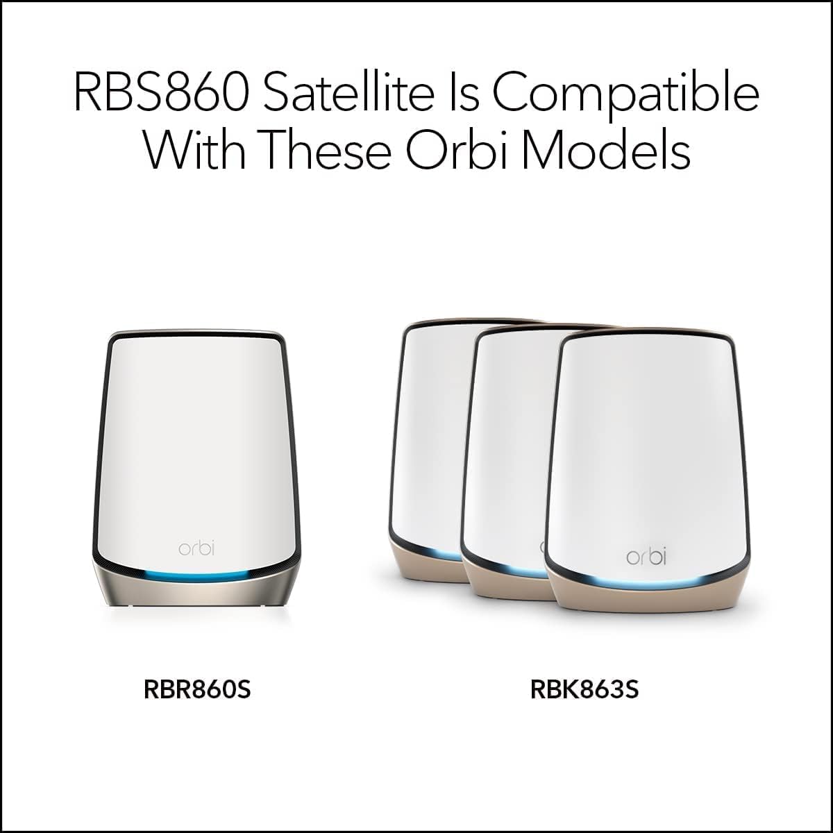 Orbi RBS860 - AX6000 Tri-Band WiFi 6 Mesh WiFi System